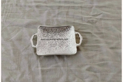 Stack of Designer Trays for Wedding Favors
