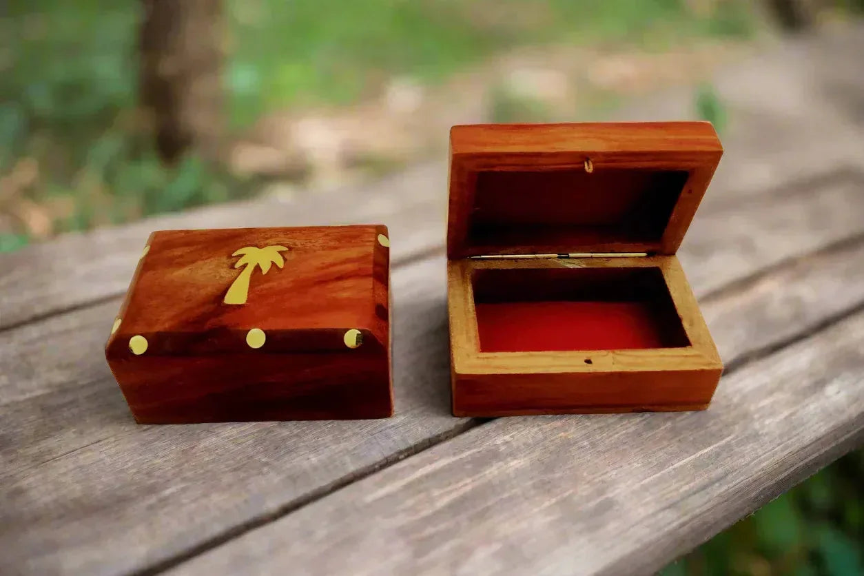 Wooden Jewel Box - Puja Celebrations