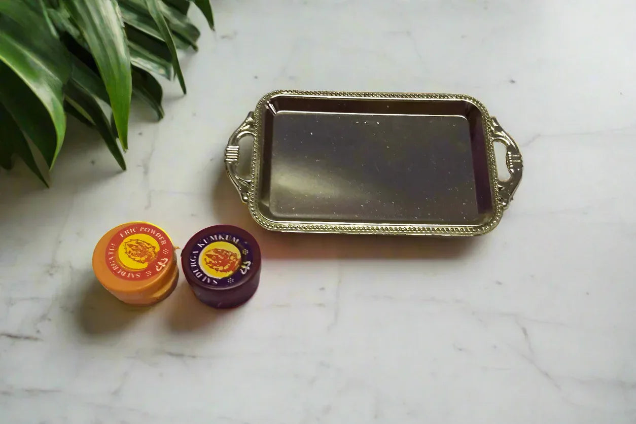 Mix Design Mini Tray Tambulam - Puja Celebrations