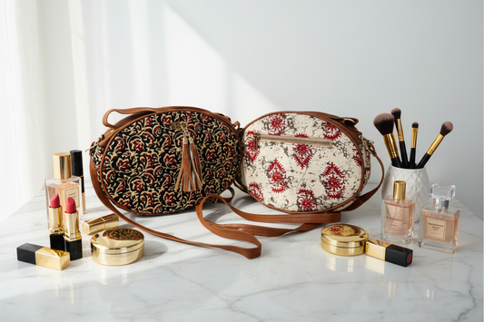 Oval Designer Sling Bag