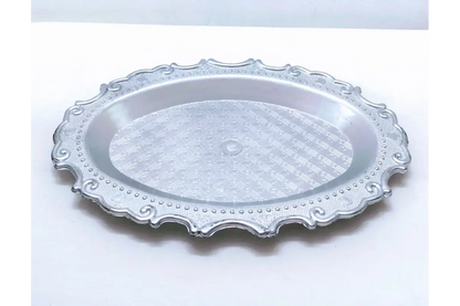 Oval Silver Tray
