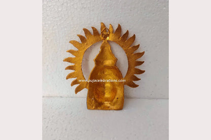 Varalakshmi Devi Amman Yellow Face Mukhvada - Puja Celebrations