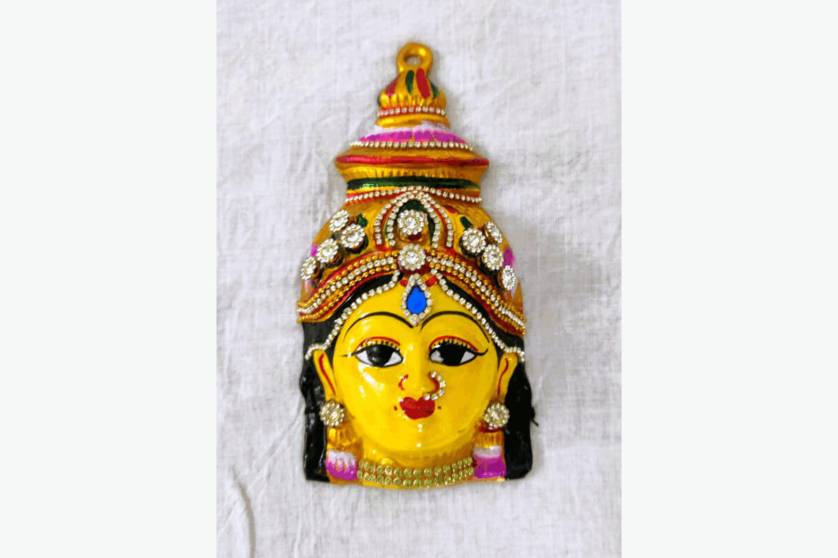 Devi Decorated Face