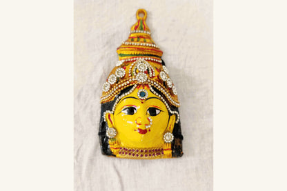 Lakshmi Amman Devi Decorated Face