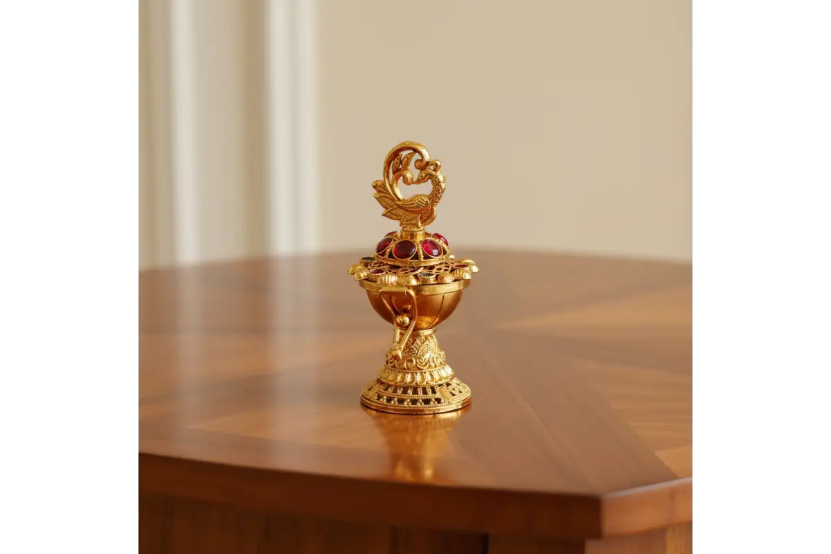 Traditional Antique Kumkum Box