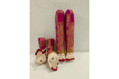 decorated zari hastham padham