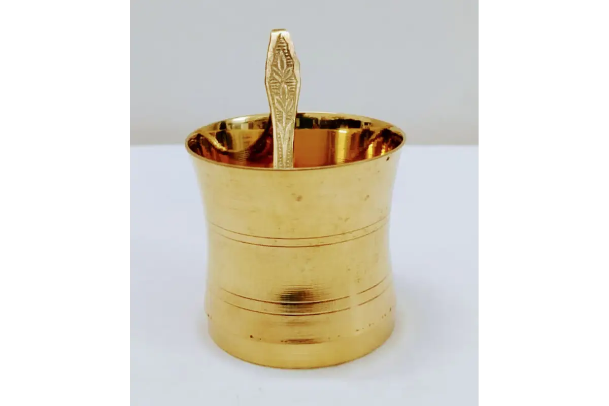 Upanayanam return gift brass panchapatra set