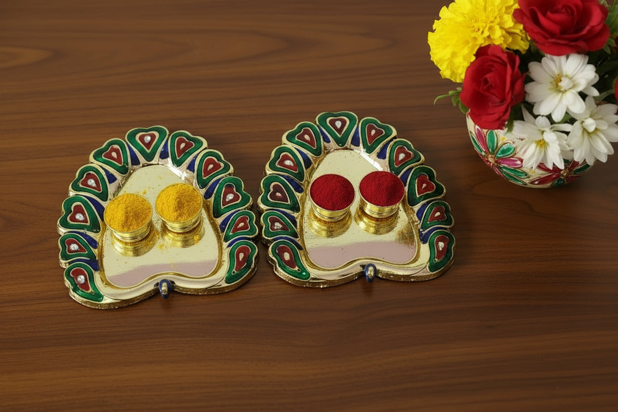 Baby shower kumkum cups India
