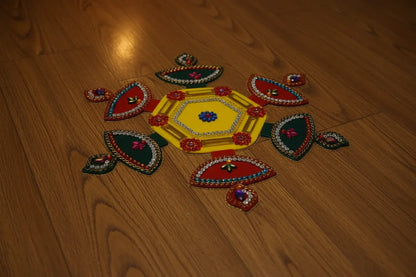 Acrylic Candle Stand - Puja Celebrations