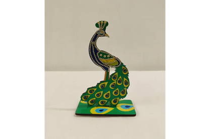 Decorative Peacock Stand for Varalakshmi Puja