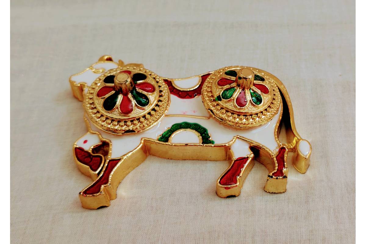 Pichwai Kumkum Box Big