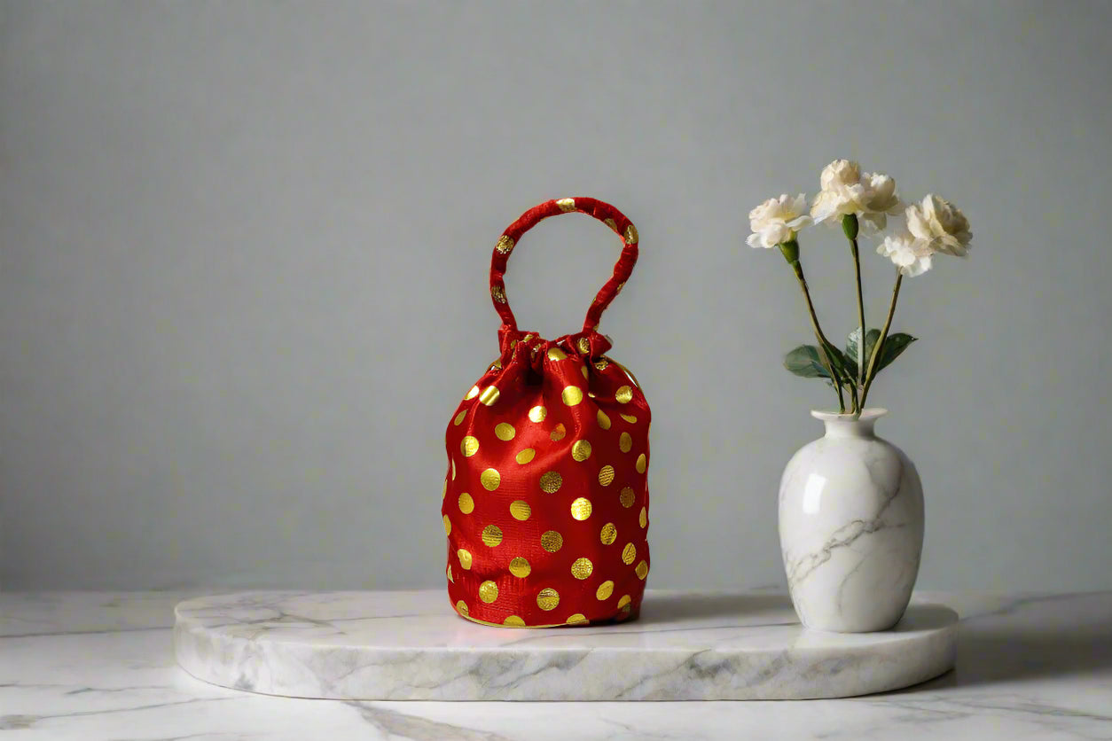 Round Base Handcrafted Women's Potli