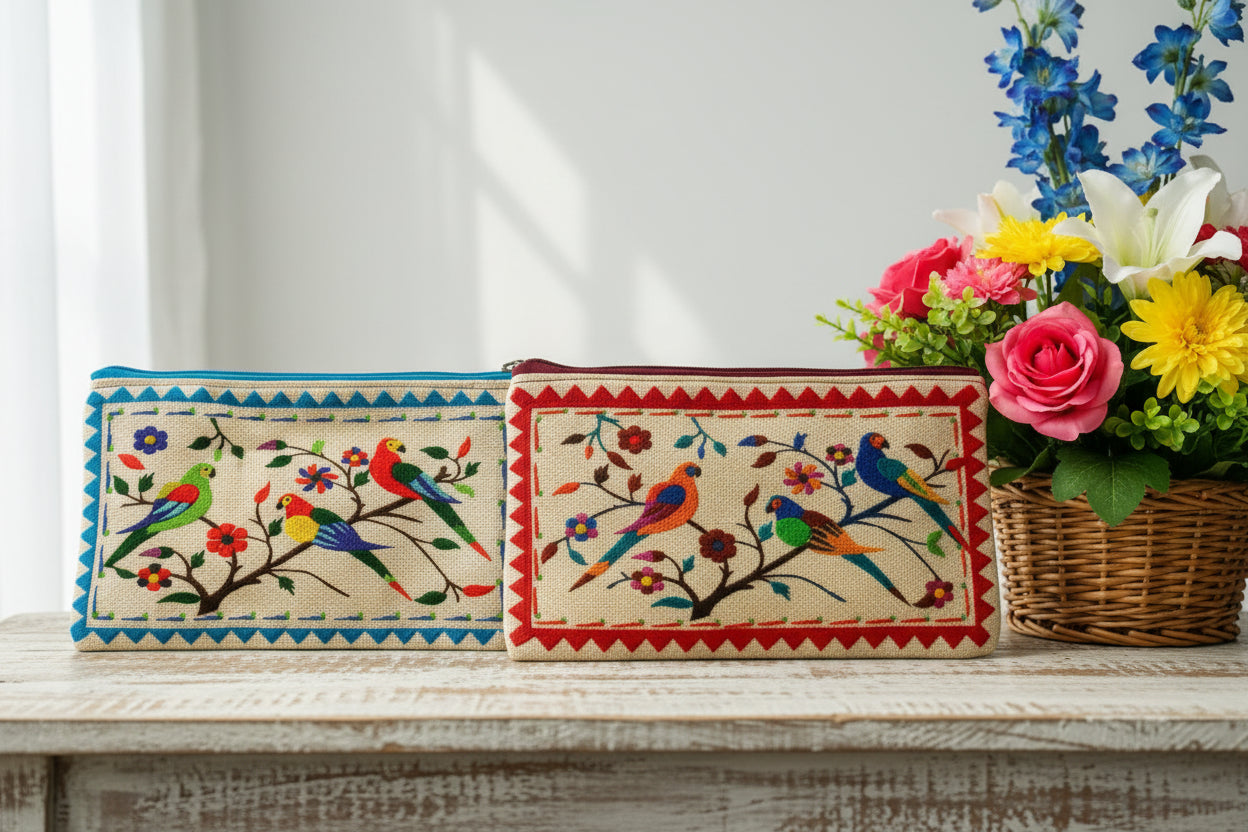 Navaratri gifting jute purse wholesale