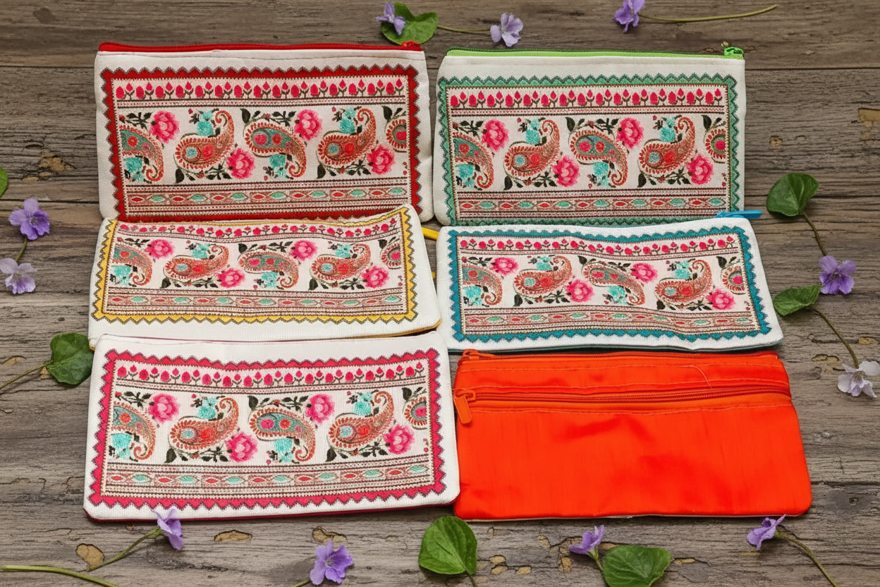 Traditional Print Purse