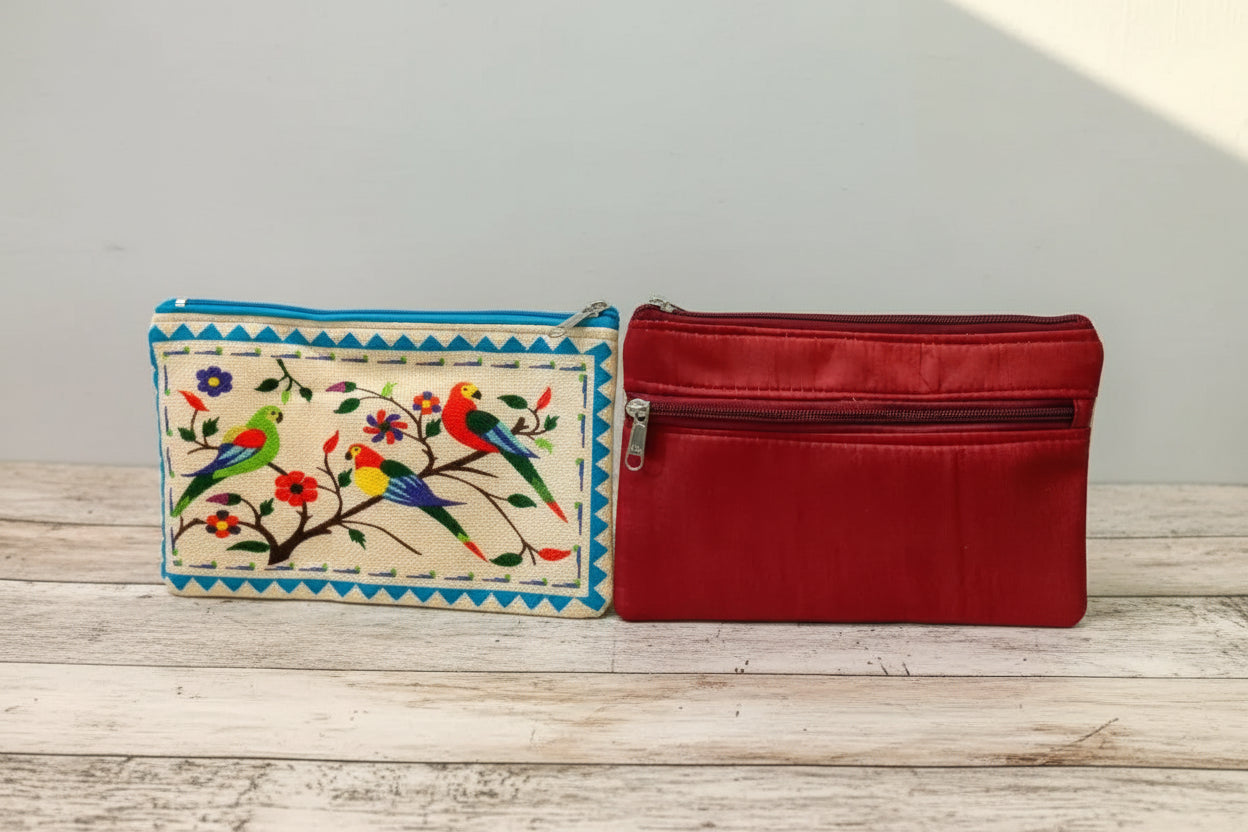 Decorative jute purse for engagement gifts