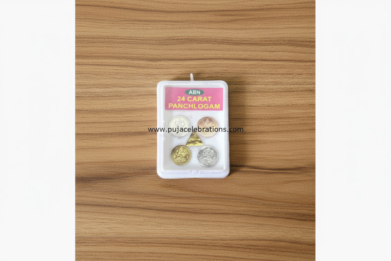 Pyramid Lakshmi Panchaloha Coins, Return gifts for pooja