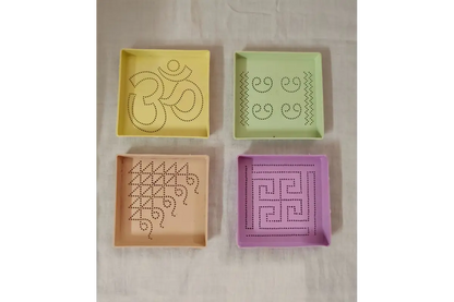 Kolam Stencil Plastic