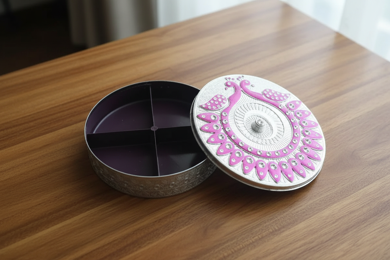 Wholesale round dry fruit box Chennai
