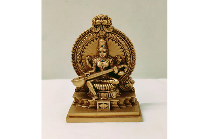 Elegant Saraswathi murti for Navaratri golu decoration and festive gifting