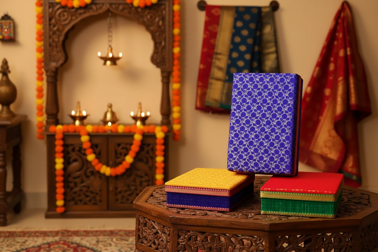 best saree box for wedding return gift
