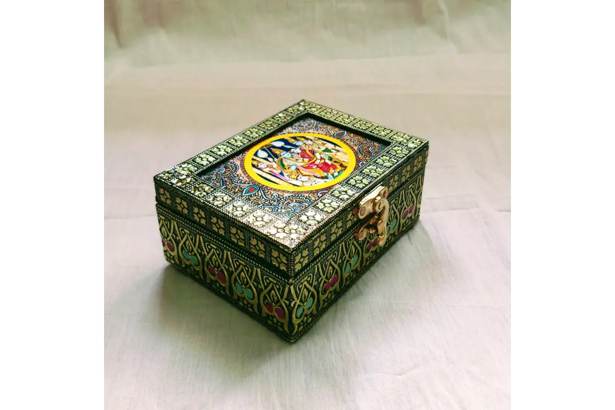 Seetha_rama_Print_Jewel_Box_ - Ram Navami gift