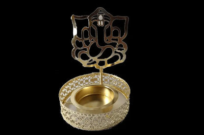 Tealight shadow lamp for wedding return gifts
