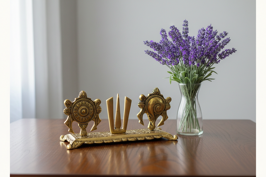 Shankh Chakra Namam Gold