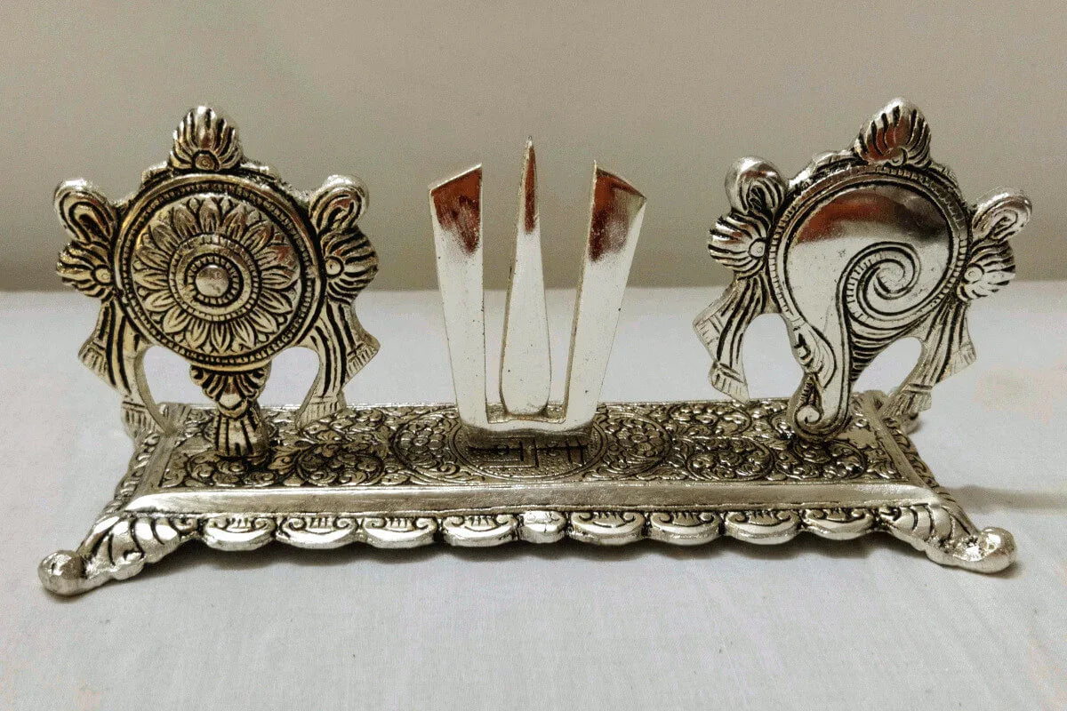Shankh Chakra Namam Gold - Puja Celebrations
