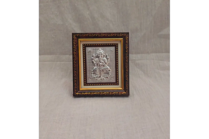 Silver Ganesha Frame
