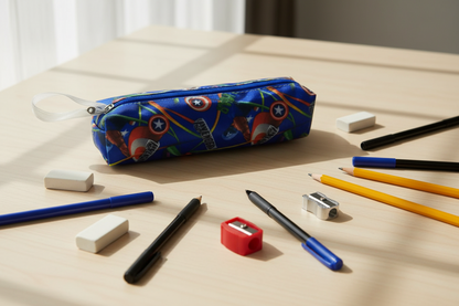 Single Zip Pencil Pouch