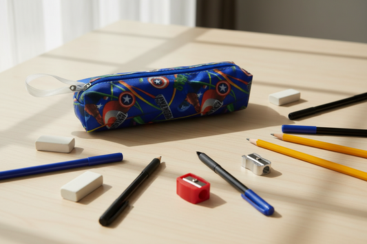 Single Zip Pencil Pouch
