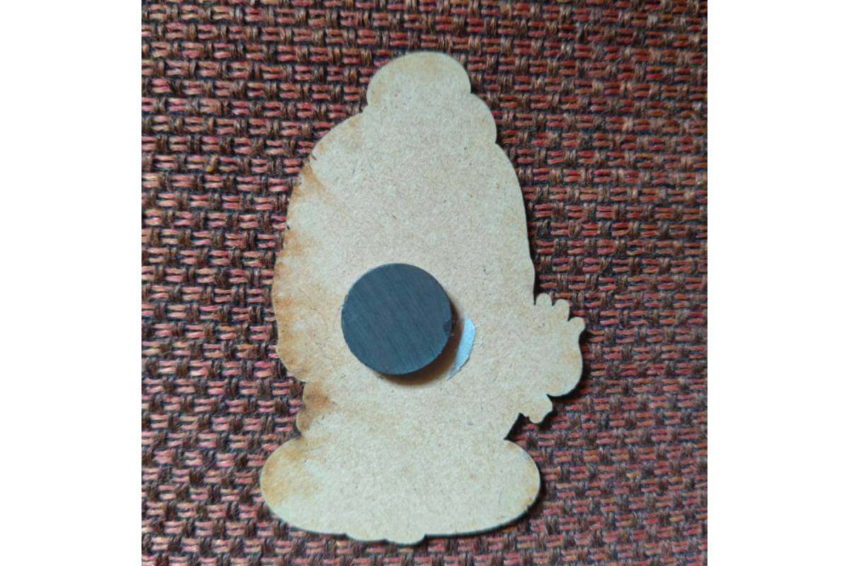 Back Image of Fridge Magnet