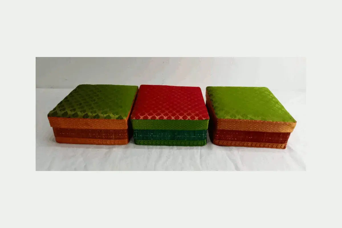 Traditional korai grass box – perfect for puja essentials and gifting
