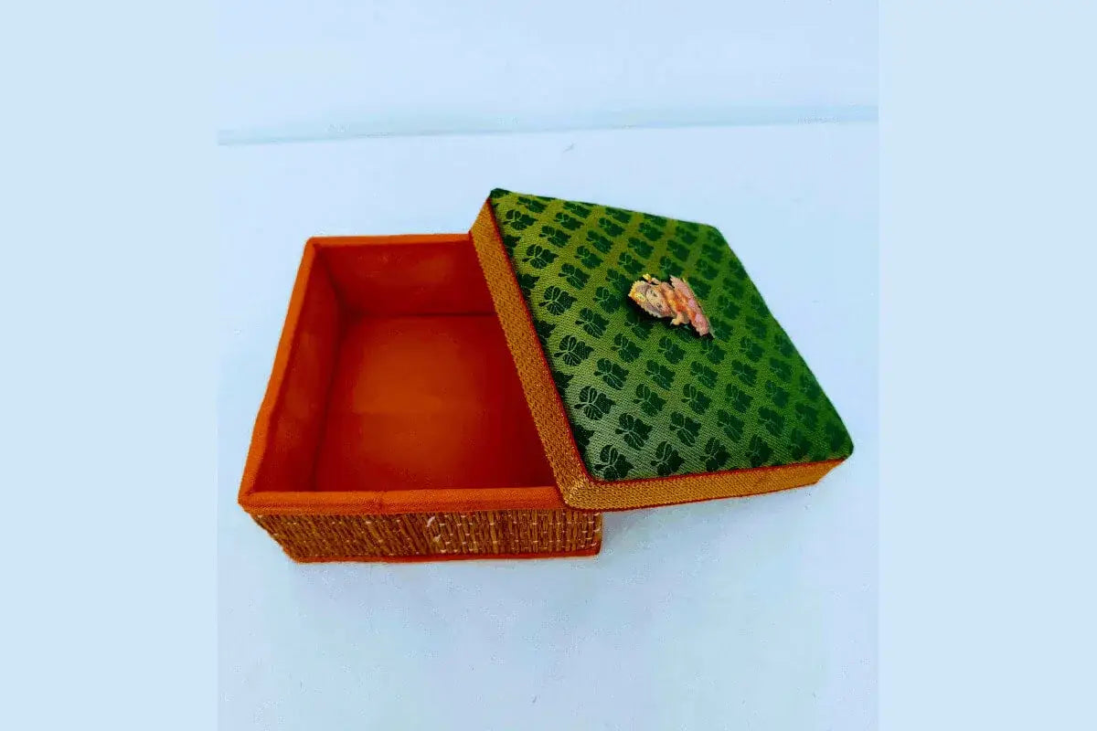 Decorative korai box – perfect for Varalakshmi Puja and Navaratri golu
