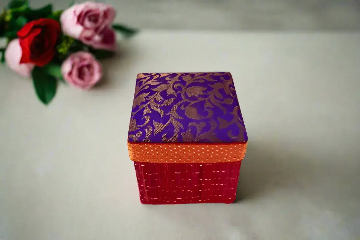 Korai box return gift – eco‑friendly wedding favor India
