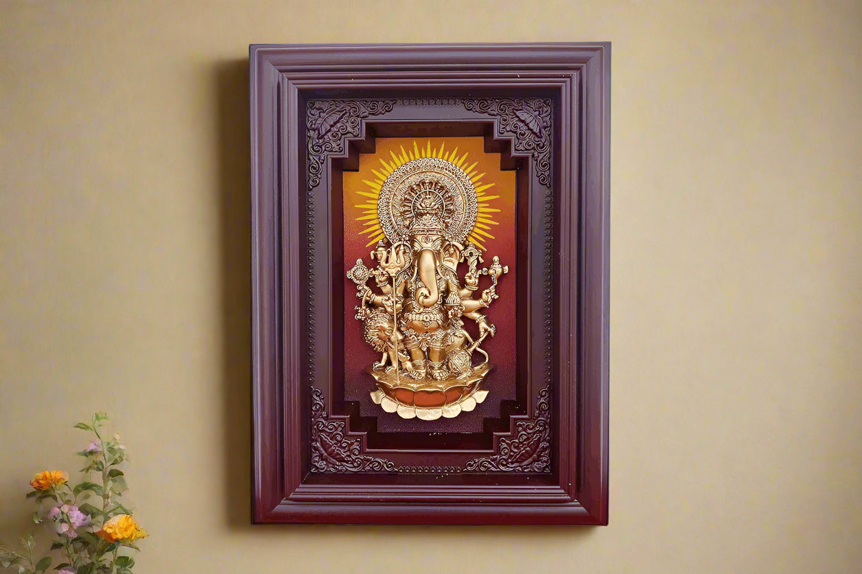 Sri Shubha Drishti Ganapathy SG 100 Brown