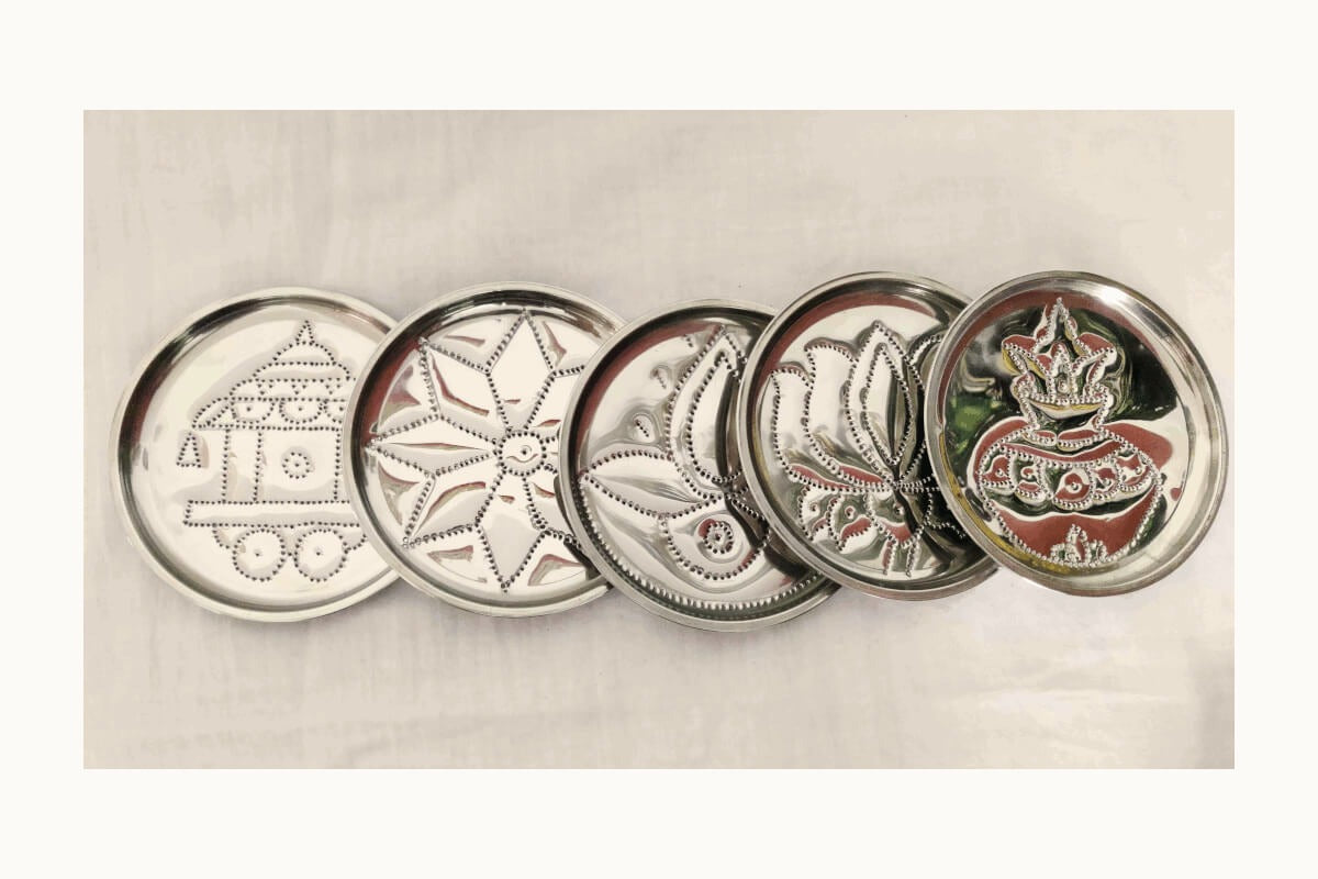 Steel Rangoli Stencil