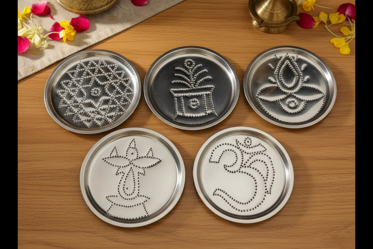 Kolam Rangoli Stencil Plate