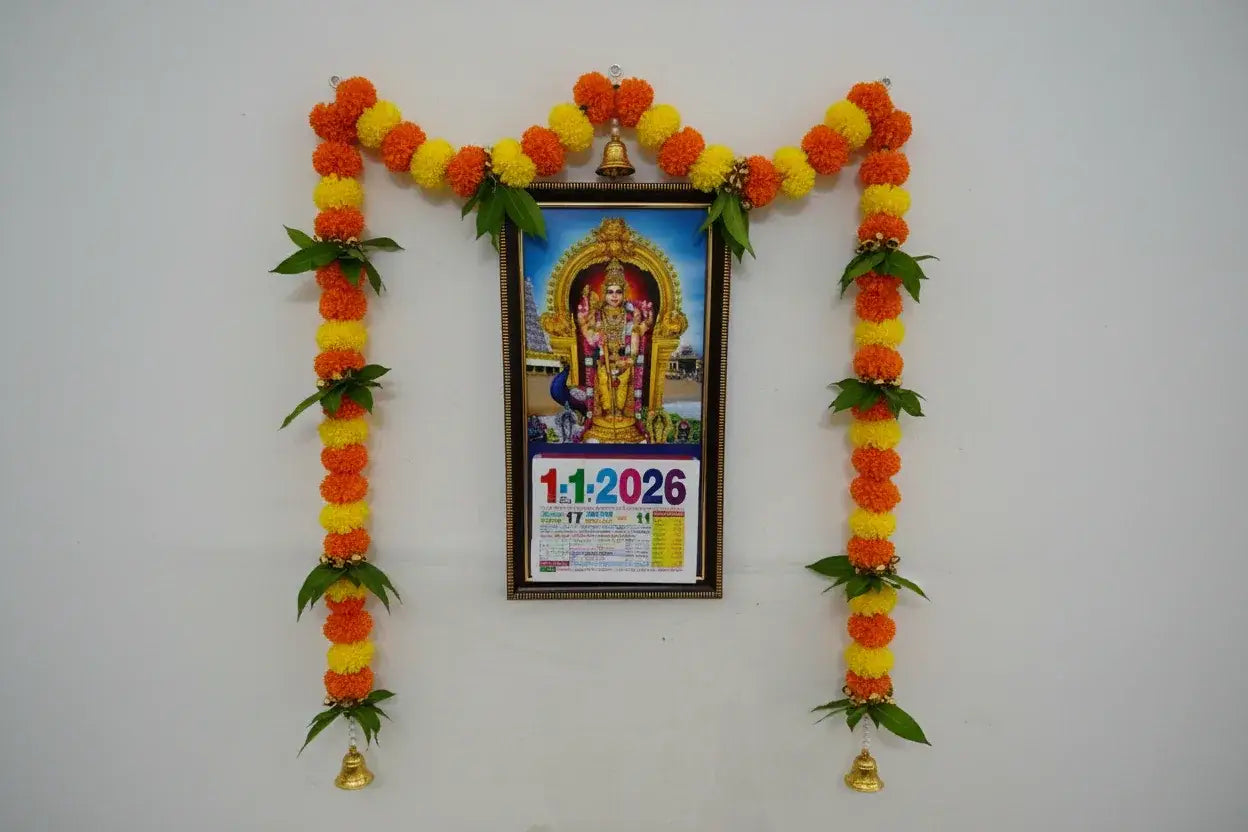 Decorative Wooden/Plastic Frame Calendar/ Puja Celebrations