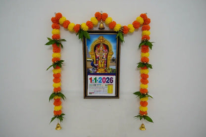 Decorative Wooden/Plastic Frame Calendar/ Puja Celebrations