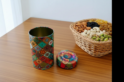 Colorful Printed Tin Boxes for Engagement Favors