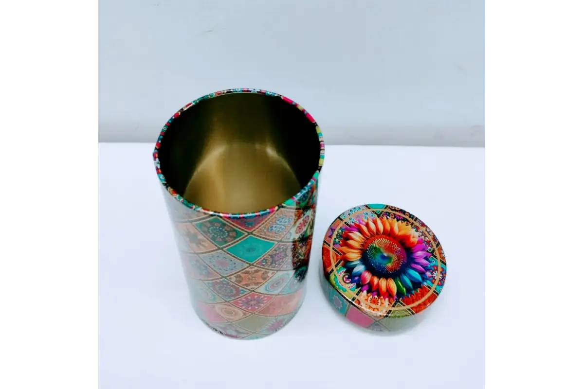 baby shower return gift ideas-printed tin jar