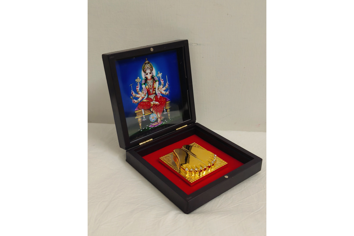 Charan Paduka Prayer Box