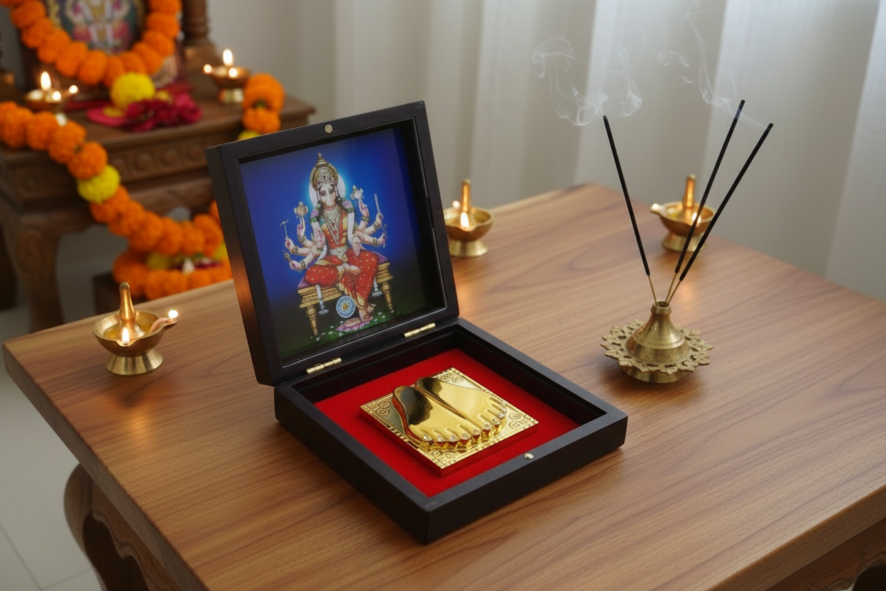 Varahi Amman Charan Paduka Box