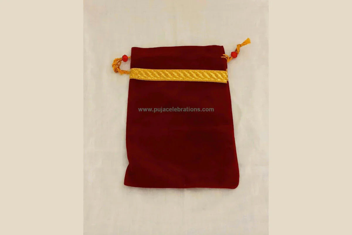 Velvet Potli Bags - Puja Celebrations