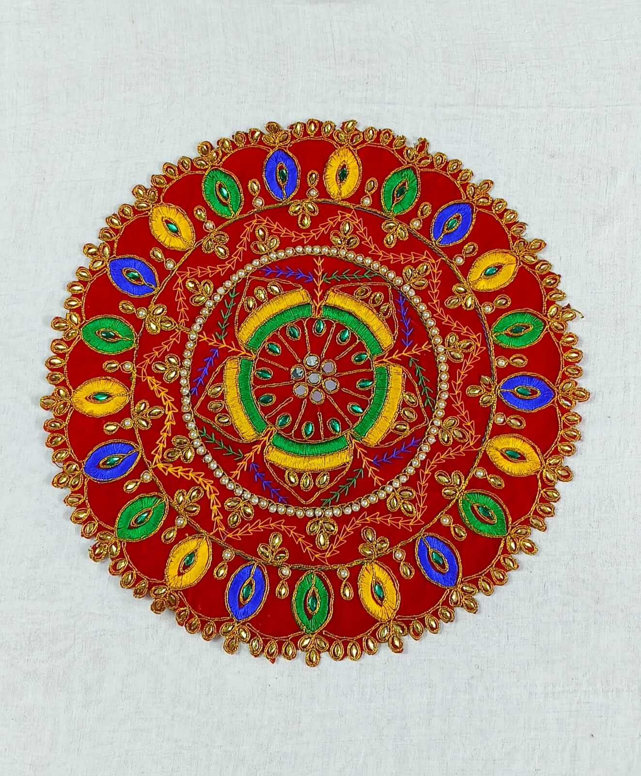 Rangoli Designer Cloth Mat