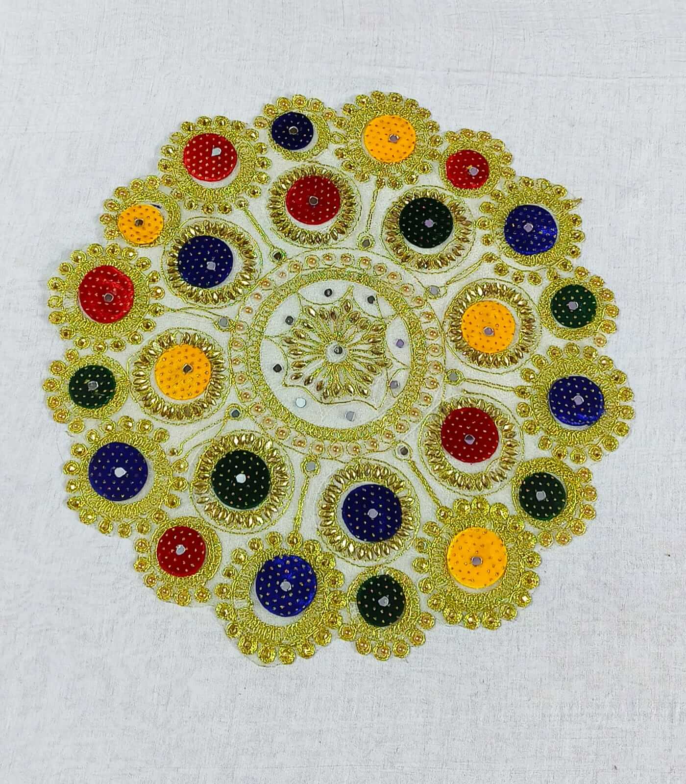 Rangoli Designer Cloth Mat