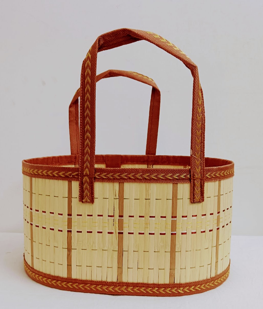 Bamboo Foldable Basket