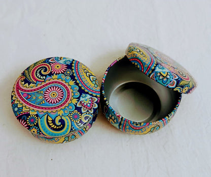 Mandala Print Metal Box