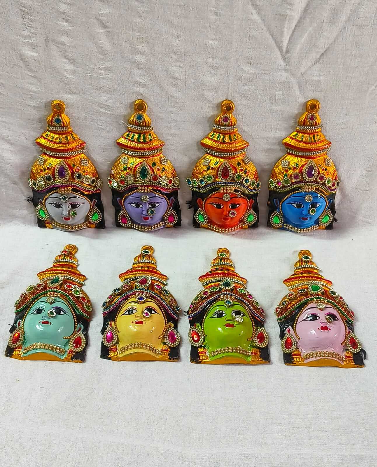 Ashtalakshmi Decorated Devi Faces